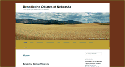 Desktop Screenshot of nebraskabenedictineoblates.org